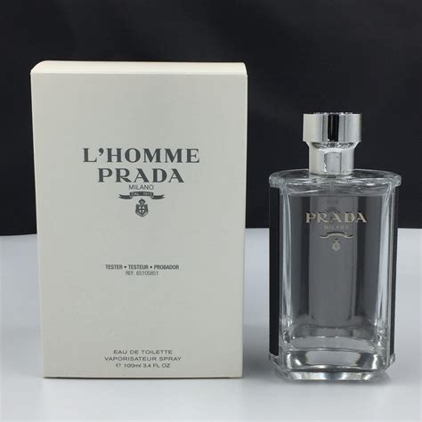 prada men's l'homme prada eau de toilette spray 3.4 oz|Prada l'homme edt 50ml.